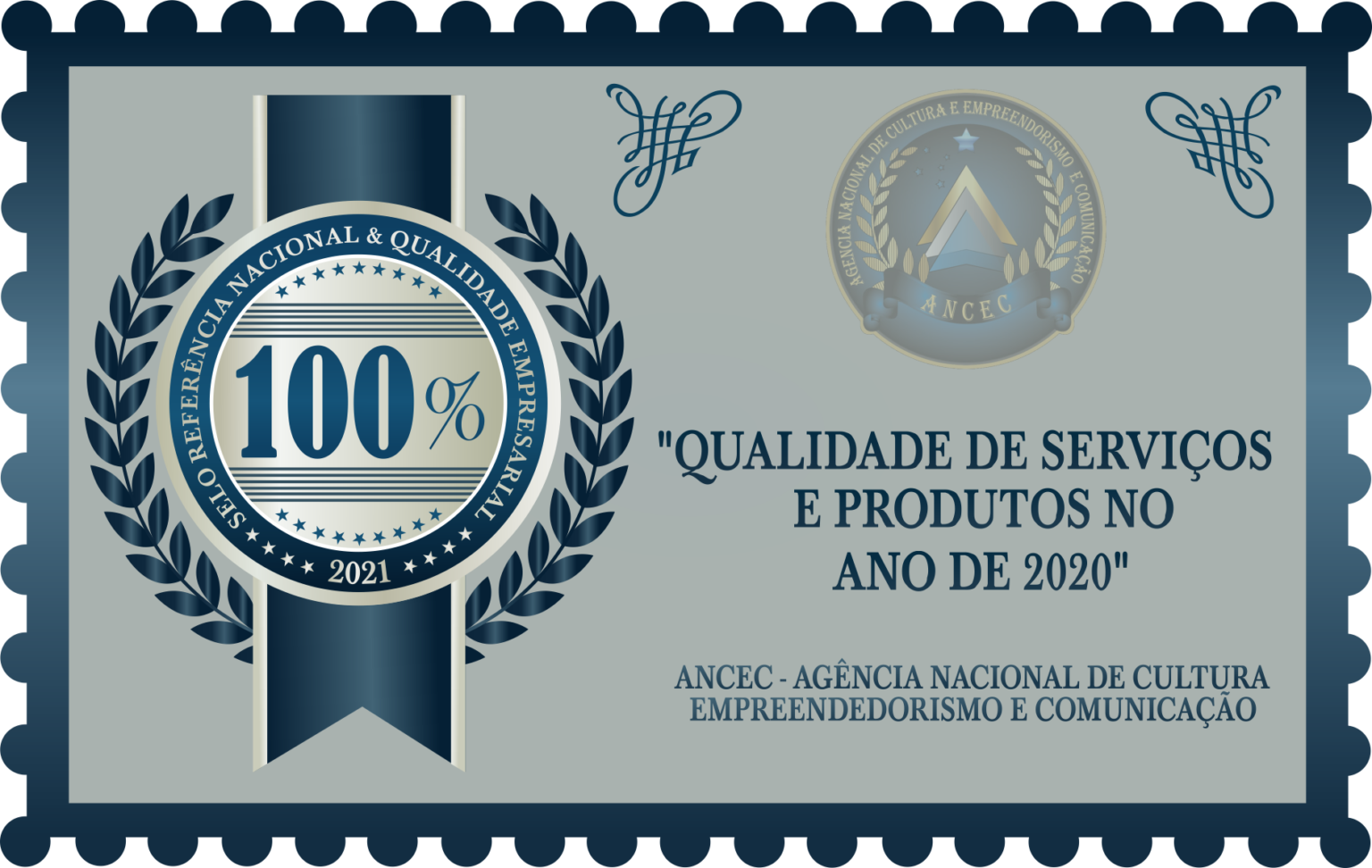 Selo de Referência Nacional em Justiça & Advocacia, categoria Prata